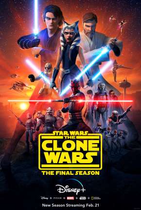 Star Wars - A Guerra dos Clones 1ª até 7ª Temporada